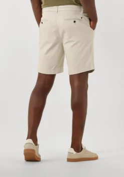 beige dstrezzed korte broek lancaster shorts