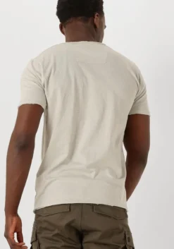 beige dstrezzed t-shirt mc queen tee