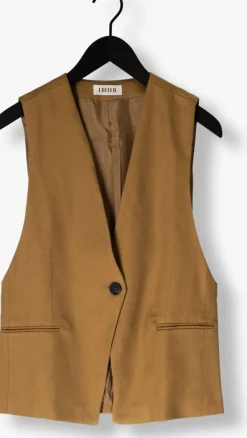 beige edited gilet willow vest