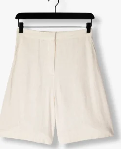 beige edited korte broek amy shorts