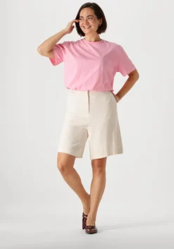 beige edited korte broek amy shorts