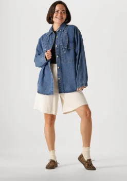 beige edited korte broek amy shorts