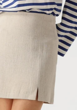 beige edited minirok ellinor skirt