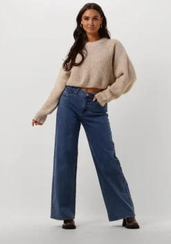 beige edited trui yella jumper