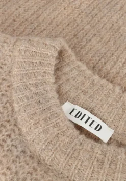 beige edited trui yella jumper