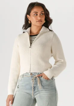 beige envii trui enbessie ls cardigan 5190