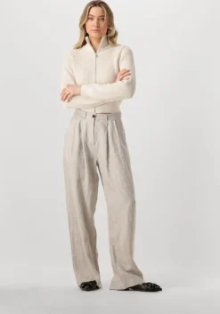 beige envii trui enbessie ls cardigan 5190