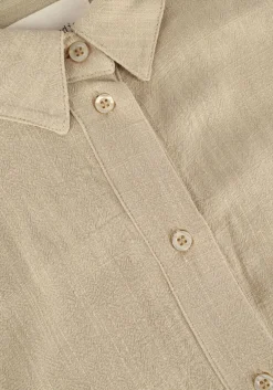 beige esmé studios blouses maren oversize shirt