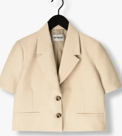 beige est'seven blazer diletta jacket