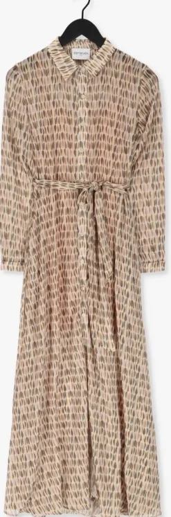 beige est'seven maxi jurk est’maxi dress