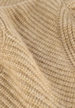 beige est'seven trui est'vetements knitted sweater