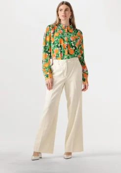 beige fabienne chapot pantalon nelsan trousers