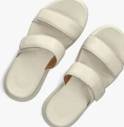 beige fitflop platte sandalen iw2