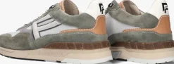 beige floris van bommel lage sneakers sfm-10153 de runner