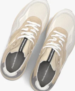 beige floris van bommel lage sneakers sfm-10159 noppi