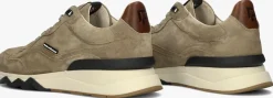 beige floris van bommel lage sneakers sfm-10136 de zager