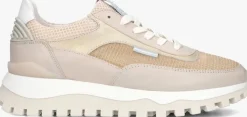 beige floris van bommel lage sneakers sfw-10100 grommi