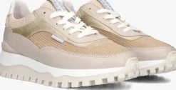 beige floris van bommel lage sneakers sfw-10100 grommi