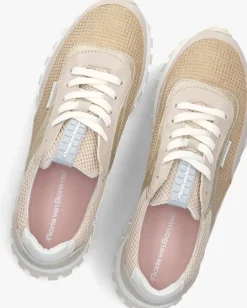 beige floris van bommel lage sneakers sfw-10100 grommi