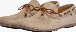 beige floris van bommel mocassins sfm-40031 de krepper