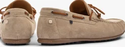 beige floris van bommel mocassins sfm-40031 de krepper