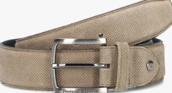 beige floris van bommel riem cfm-10076-02