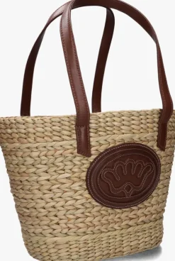 beige fred de la bretoniere shopper pippa summerbag sea grass