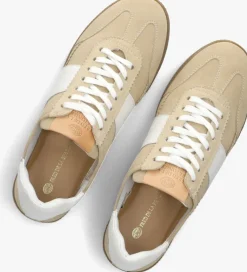 beige fred de la bretoniere lage sneakers zazza ella