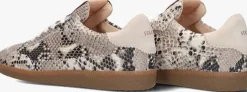 beige fred de la bretoniere lage sneakers pearl sign