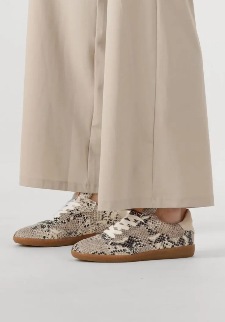 beige fred de la bretoniere lage sneakers pearl sign