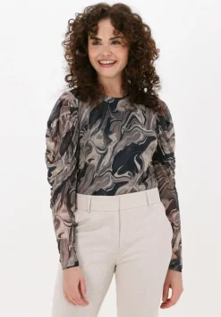 beige freebird tops & t-shirts malala ls