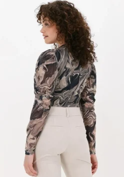 beige freebird tops & t-shirts malala ls