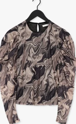 beige freebird tops & t-shirts malala ls