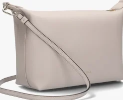 beige furla schoudertas vitello sidney