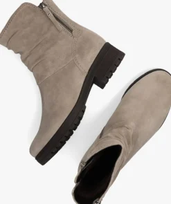 beige gabor enkellaarsjes 092