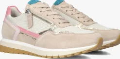 beige gabor lage sneakers 378