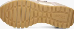 beige gabor lage sneakers 378