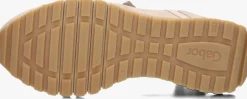 beige gabor lage sneakers 378