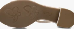beige gabor sandalen met hak 902
