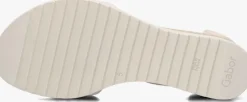 beige gabor sandalen met hak 780.2