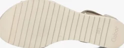 beige gabor sandalen met hak 780.2
