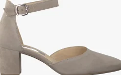 beige gabor sandalen met hak 340