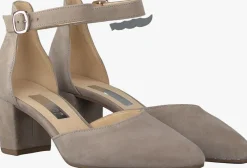 beige gabor sandalen met hak 340