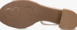 beige gabor sandalen met hak 902