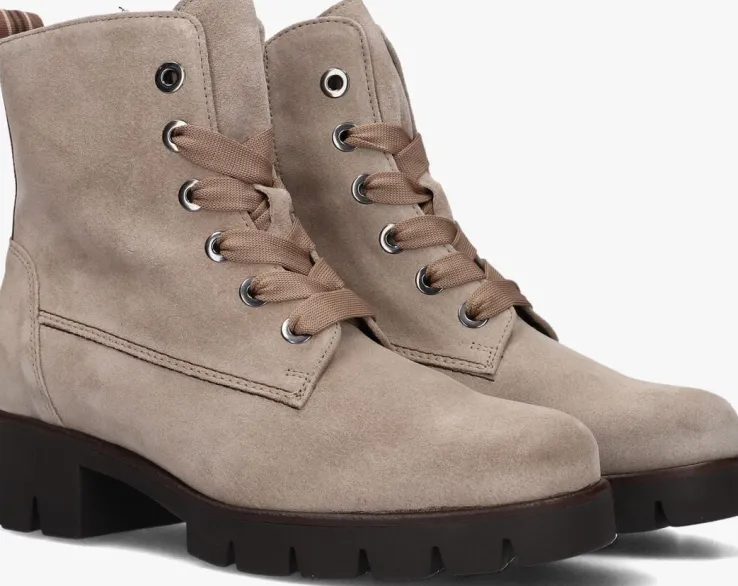 beige gabor veterboots 711.3