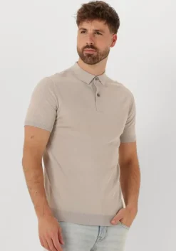 beige genti polo polo button ss k2046-1260