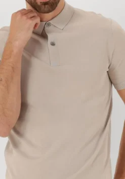 beige genti polo polo button ss k2046-1260