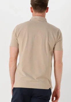 beige gentiluomo polo polo 3 button j2017-202