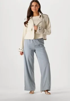 beige gestuz trenchcoats gzedina short jacket