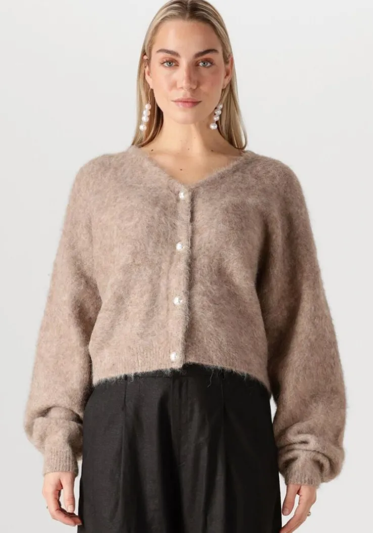 beige gestuz vest sanagz cardigan